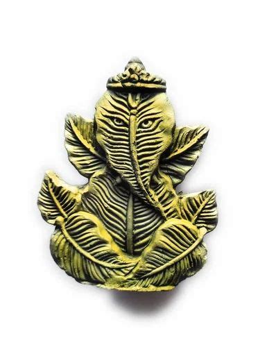 Ganesha on Leaf at Rs 55 | Color Ganesha in Kolkata | ID: 27463391855