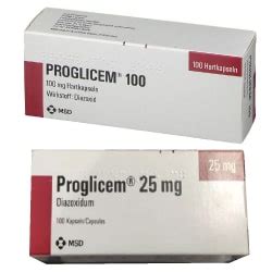 Diazoxide (Proglycem 25mg, 100mg) capsule: Uses, Dosage, Price