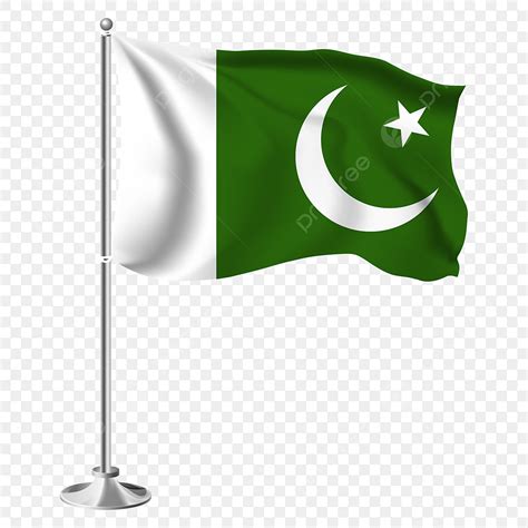 Pakistan Flag Clipart Transparent Background, The National Flag Of ...