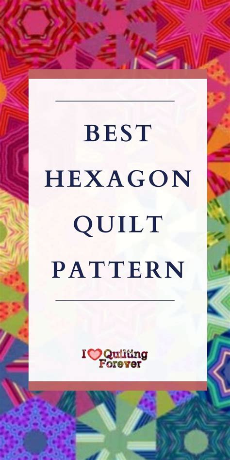 Top 15 Free Hexagon Quilt Patterns (+5 Bonus Patterns For Sale ...