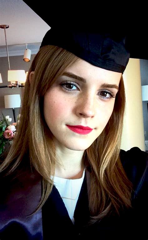 Emma Watson Graduates From Brown University—See the Star in Her Cap and ...