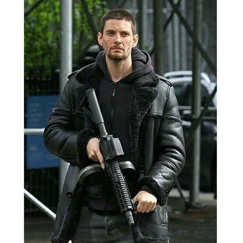 Billy Russo Punisher Coat | The Punisher 2 Ben Barnes Shearling Coat