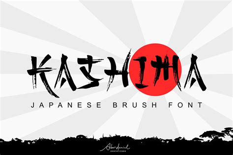 Kashima Japanese Brush Font - Free Download Creativetacos