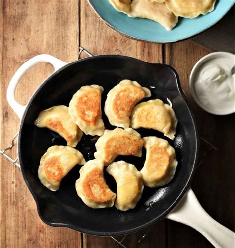 Homemade Perogies with Cheddar and Potatoes - Everyday Healthy Recipes