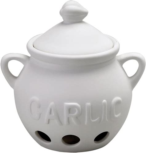 Best Garlic Keeper Reviews (Ceramic Containers) - Food Champs