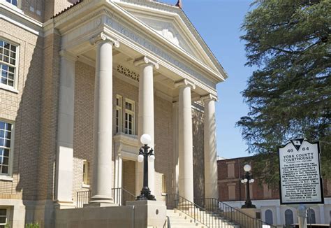 Historical Marker York County Courthouse | Yorkville Historical Society