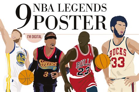 Basketball Posters Printable File Basketball Prints NBA - Etsy Australia