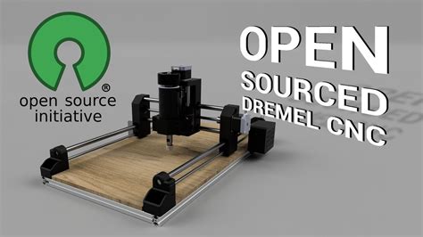 Fully Open Source DIY CNC Machine - Dremel CNC - YouTube