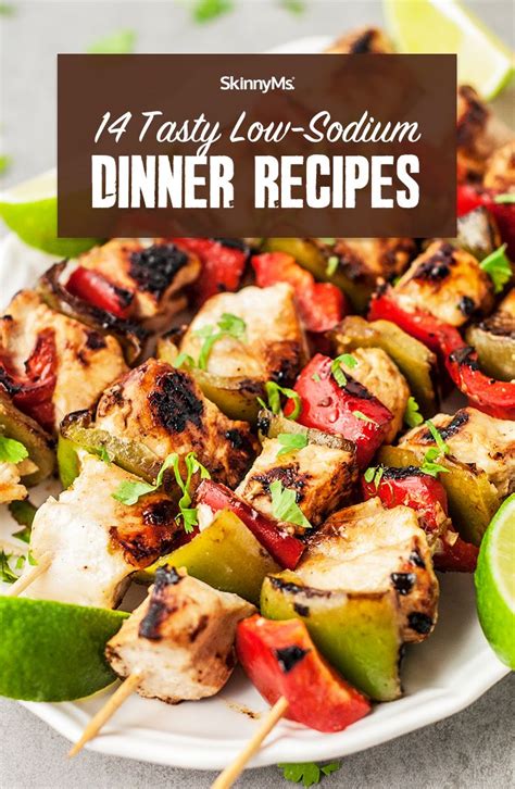 These 14 Tasty Low-Sodium Dinner Recipes can spice up your night while ...