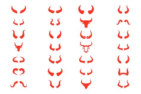 Bull Horn Logo and Symbols Template Icon Graphic by Alby No · Creative ...