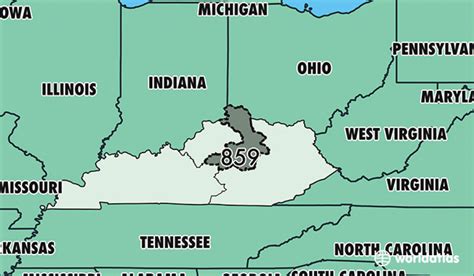 Map Of Kentucky And Surrounding States - Printable Map