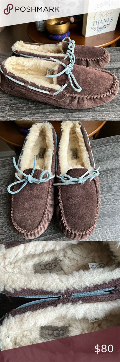 UGG Dakota Brown Suede Fur Moccasins US8! Hardly Used! in 2022 | Ugg ...