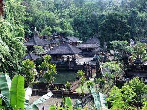 View of the sanctuary Pura Gunung Kawi - Bali