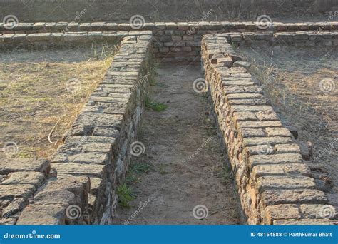 Lothal Indus Valley stock photo. Image of architecture - 48154888