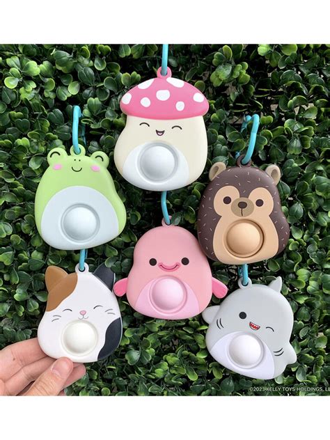 Squishmallows Mega Pop Keychains - Pumpkin and Bean