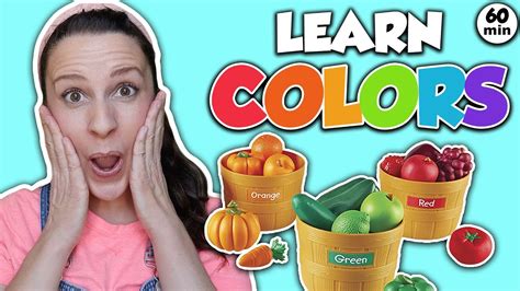 Learn Colors, Fruits and Vegetables with Ms Rachel | Toddler Learning ...