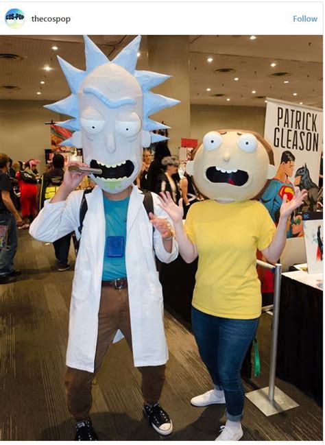 Rick and Morty cosplay Rick And Morty, Sonic The Hedgehog, Presents ...