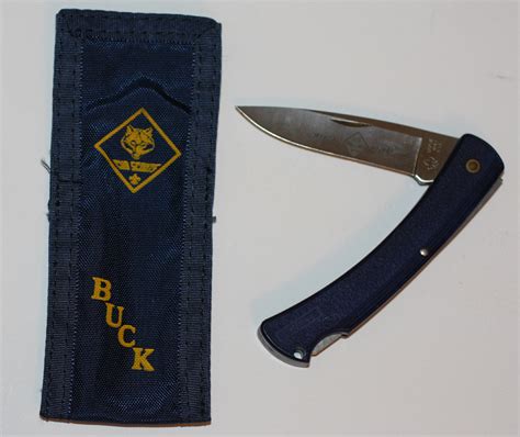 RARE BUCK KNIVES 414 CUB SCOUTLITE BOY SCOUTS FOLDING KNIFE UNUSED WITH SHEATH | eBay