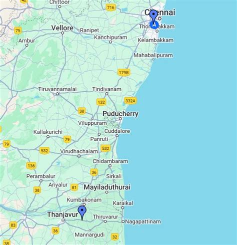 Chennai To Thiruvarur Route Map - Ucsd Spring Break 2024