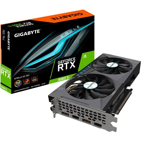 GIGABYTE GeForce RTX 3060 Ti Eagle OC 8G GDDR6 - Graphics Card | GV ...