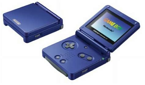 Nintendo Game Boy Advance SP Cobalt Blue - Walmart.com