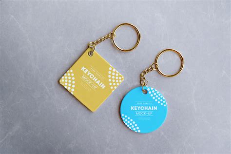 Free Keychain Mockup PSD | Mockuptree