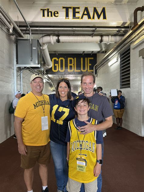 Dana Jacobson on Twitter: "A snapshot of a @UMichFootball game day experience unlike any other ...