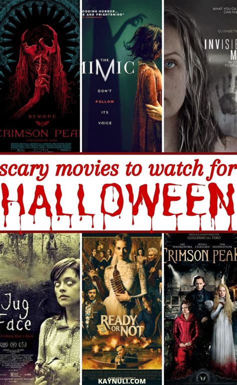 Best Scary Movies For Halloween You Need To Watch - KAYNULI