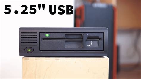 How to build a working external 5.25" USB Floppy Drive - YouTube