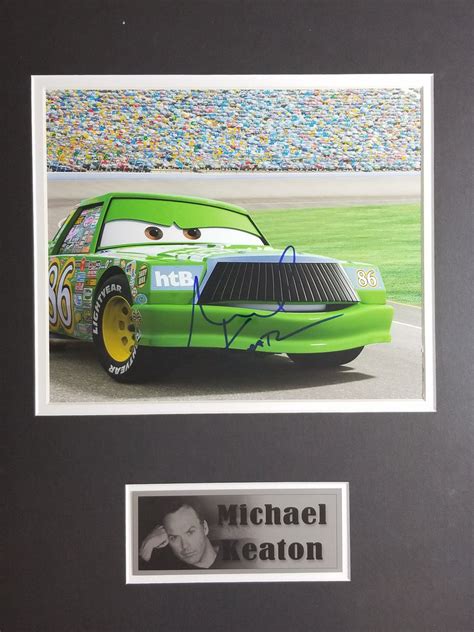 Signed photo of Chick Hicks from Disney's Cars – Celebrity Connections