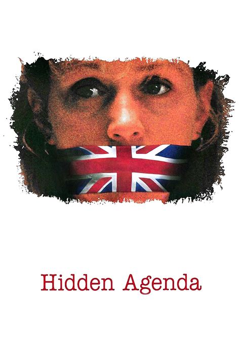 Hidden Agenda (1990) - Posters — The Movie Database (TMDB)