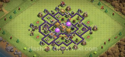 Farming Base TH7 with Link, Hybrid - Clash of Clans 2022 - Town Hall ...