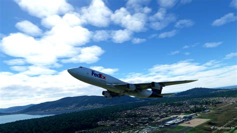 Boeing 747-8 BCF Fedex Cargo 4K [No mirroring] for Microsoft Flight ...