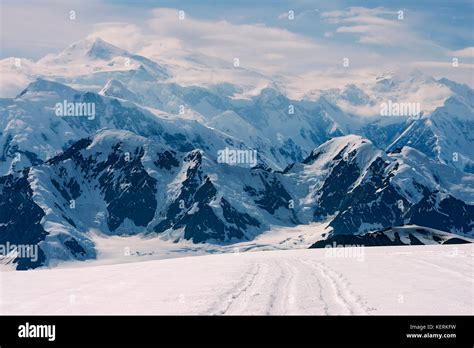 Mount Logan in Yukon Territory, Canada Stock Photo - Alamy