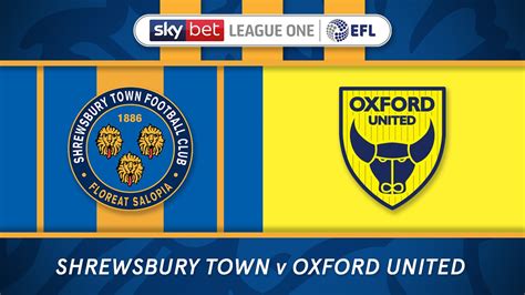 Oxford United Match Preview - News - Shrewsbury Town