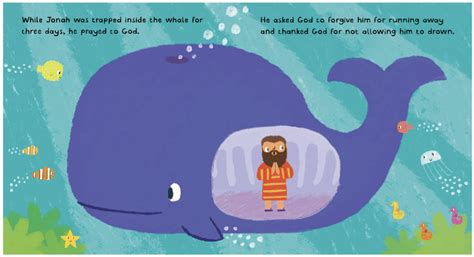 Jonah and the Whale - Banana Bear Books Design and Illustration