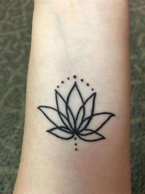 Lotus Flower Tattoo Placement