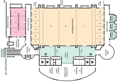 Conference Facility Floor Plans