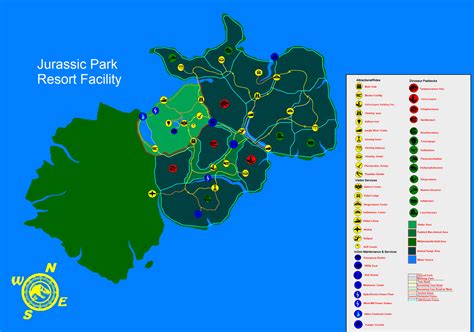 Jurassic Park Map (6.0) Minecraft Map