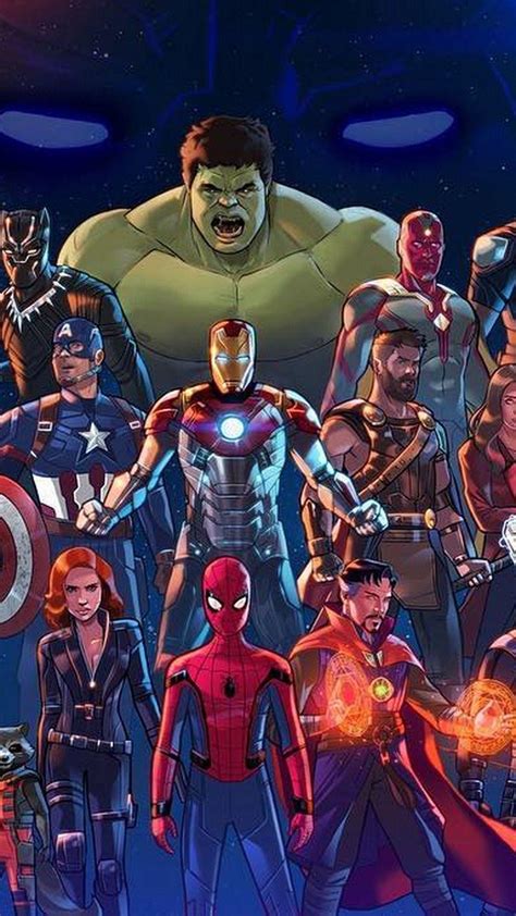 Animated Avengers Wallpapers on WallpaperDog