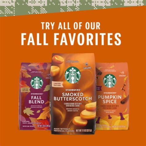 Starbucks Pumpkin Spice Flavored Ground Coffee, 11 oz - Smith’s Food ...