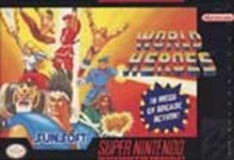 World Heroes Super Nintendo SNES Game For Sale | DKOldies