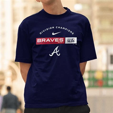 Atlanta Braves Nike 2023 Nl East Division Champions T-Shirt