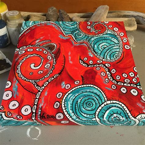 octopus painting | Octopus painting, Octopus art project, Octopus art