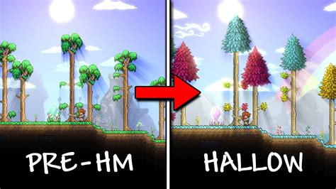 So the Hallow Biome is possible in Pre-Hardmode... (PATCHED) - YouTube