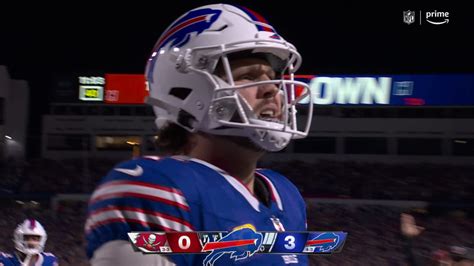 Josh Allen rushes for a 13-yard touchdown | Bills vs. Bucs 'TNF'