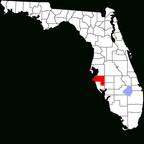 Fichier:map Of Florida Highlighting Manatee County.svg — Wikipédia ...