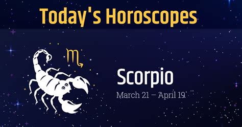 Scorpio Horoscope for Today | Today’s Scorpio Horoscope -Sunday-23-10-2022