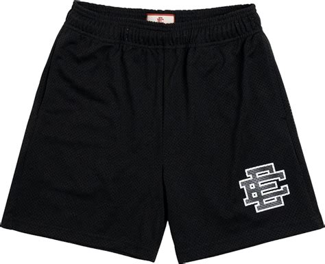 Eric Emanuel EE Basic Short Black/White/Metallic Black - FW20