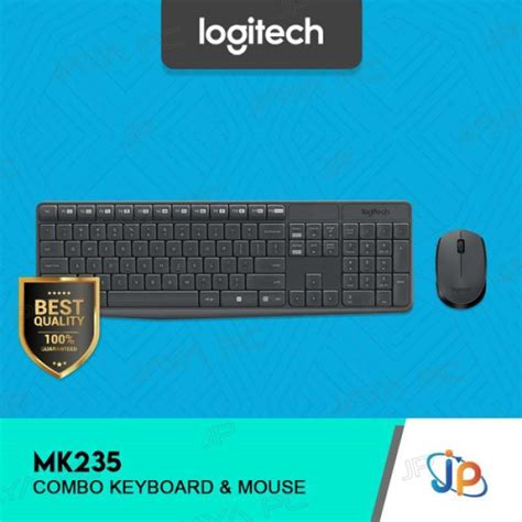 Jual Logitech Combo Wireless Keyboard & Mouse MK235 di Seller Toko Riobrian - Pondok Kopi, Kota ...